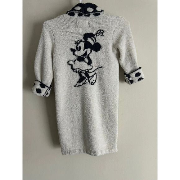 Barefoot Dreams Disney Minnie Mouse CozyChic Kids Bath Robe size 4-5 - Picture 3 of 8